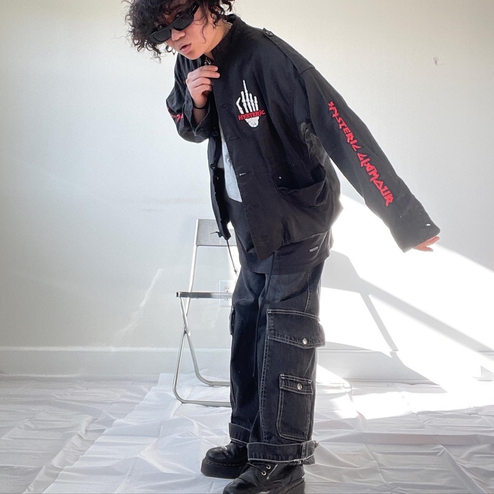 Hysteric Glamour Military Bomber Utility Jacket